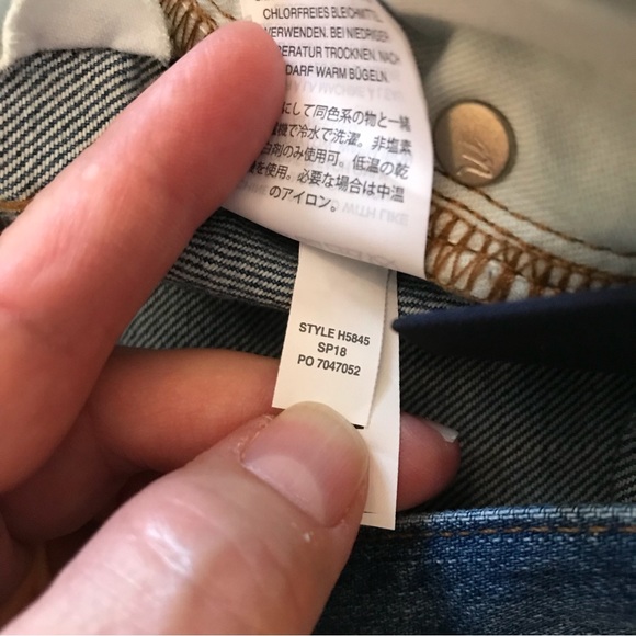 Madewell Rigid Distressed Skinny Jeans, Size 32, NWOT - Picture 7 of 7